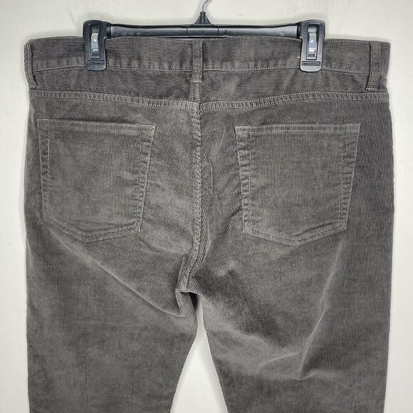 J.CREW Corduroy Pants Men 35 x 32 Slim Fit 484 NEW Straight Leg Stretch G7128 - Picture 8 of 14